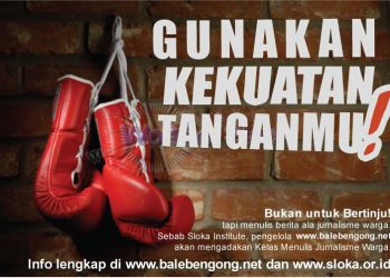 Yuk, Ikut Kelas Menulis Jurnalisme Warga