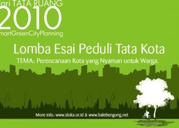 Lomba Esai Tata Kota untuk Warga