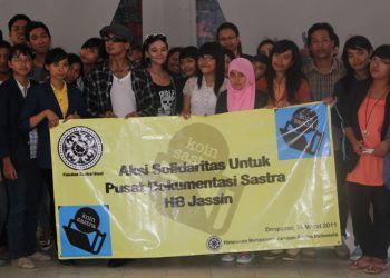 Koin Sastra untuk Rumah Buku HB Jassin