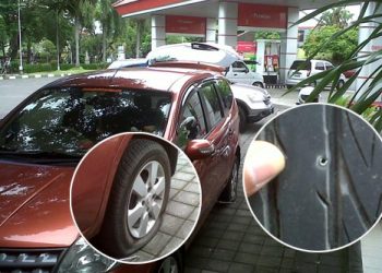 Ban Gembos Sesaat Keluar dari Bank, Waspadalah!