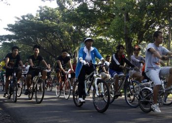 Fun Bike, Cara Sehat Menggali Dana