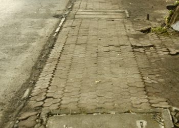 Inilah Alih Fungsi Trotoar di Denpasar