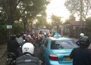 Kemacetan di kerobokan