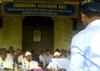 Butir-Butir Tuntutan Pemuda Desa Adat Kuta