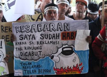 Ketika Warga, Aktivis dan Musisi Tolak Reklamasi