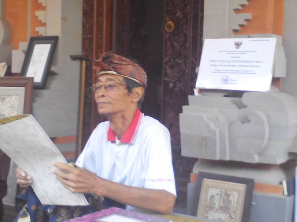 Mengunjungi Maestro Seni Lukis Klasik Kamasan