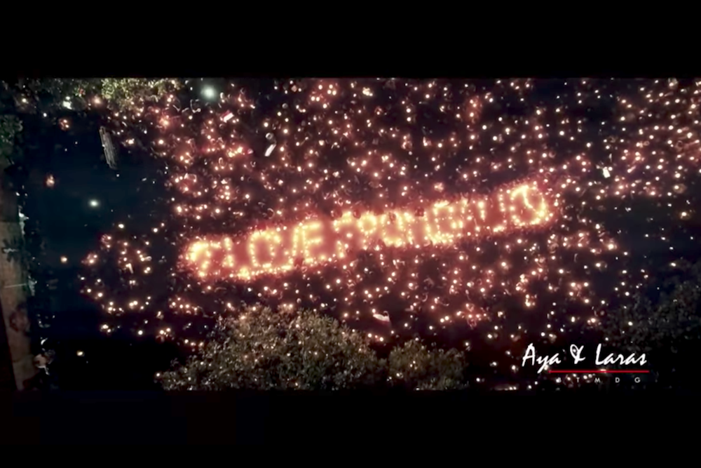 Seribu Lilin Duo BTMDG bagi Perdamaian