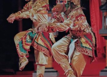 Jaran Ngadang: Tarian Unik Wajib Pentas di Pura Dalem Penarungan