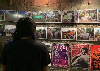 Tiga Petani Dikriminalisasi, Komunitas di Bali Gelar Aksi Solidaritas