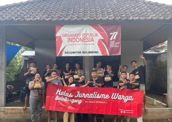 Kelas Jurnalisme Warga di Desa Tigawasa