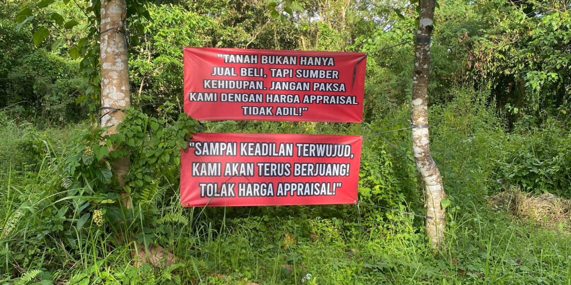 Pemilik Lahan Desa Bakbakan Terhimpit Pembangunan GOR
