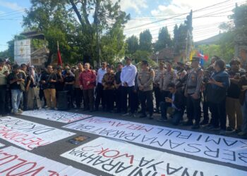 Aksi Bali Bergerak Menuntut Presiden dengan 16 Tuntutan