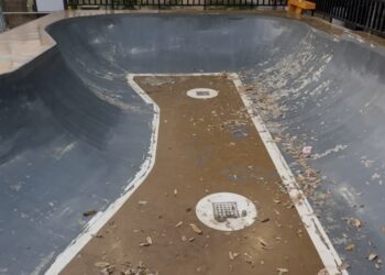 Skater Berharap Perbaikan Skatepark Lumintang untuk Keamanan Bermain